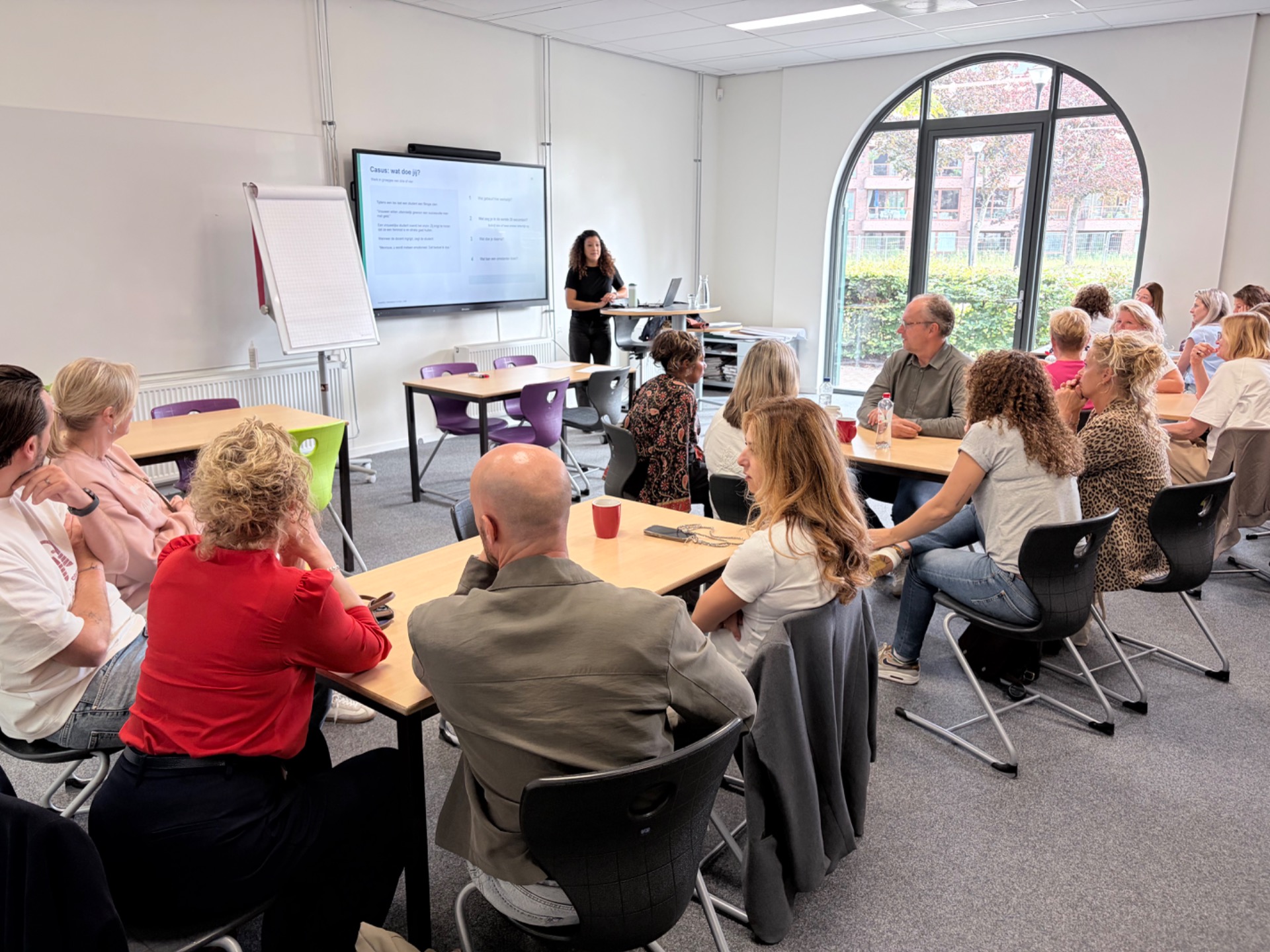 Studiedag Manosphere voor docenten bij De Rooi Pannen in Breda.